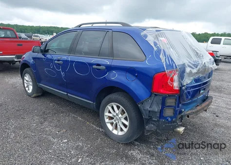 2014 Ford Edge Se из США, поврежденный, VIN 2FMDK3GC1EBA24600